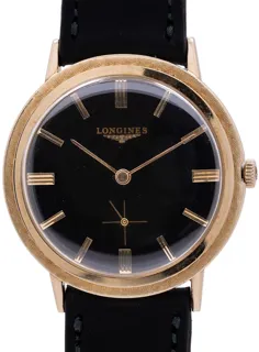 Longines Dress Model 14k yellow gold Black