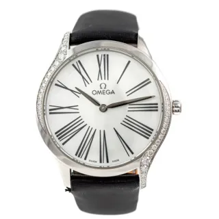 Omega De Ville 428.17.36.60.05.001 Stainless steel White