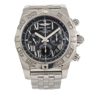 Breitling Chronomat AB011012/BD89 Stainless steel Black