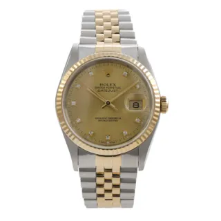 Rolex Datejust 16233G Stainless steel and 18ct yellow gold Golden