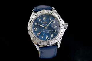 Breitling Superocean A17040 Stahl Blue