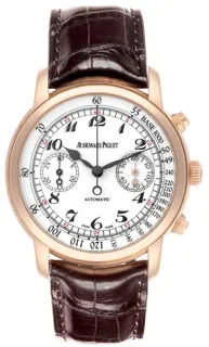 Audemars Piguet Jules Audemars Chronograph Rose gold White