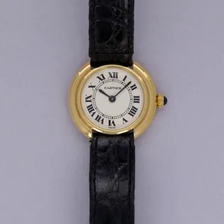 Cartier Vendôme 67080 18k yellow gold White