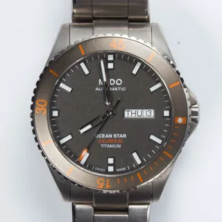 Mido Ocean Star 42.5mm Titanium Gray