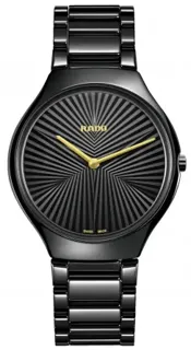 Rado True Thinline R27113152 Black ceramic Black