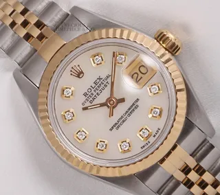 Rolex Datejust 26 26mm Stainless steel White Mother of Pearl