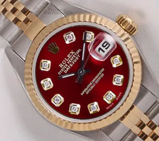 Rolex Datejust 26 26mm Stainless steel Red