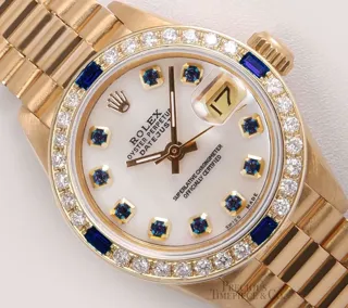 Rolex President 26mm Yellow gold White