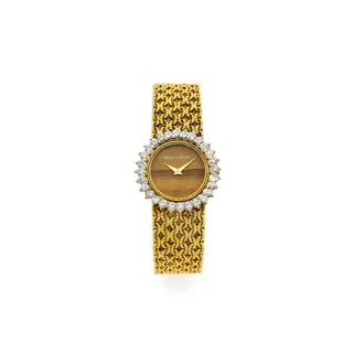 Bueche-Girod Y 9808 18k yellow gold Brown