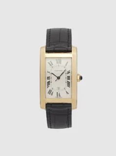 Cartier Tank Américaine 01105 18k yellow gold White