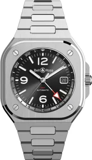 Bell & Ross BR05G BR05G-BL-ST/SST Stainless steel Black