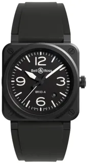 Bell & Ross Instruments BR03A-BL-CE/SRB Black ceramic Black