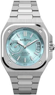 Bell & Ross Instruments BRX5R-IB-ST/SST Stainless steel Ice Blue