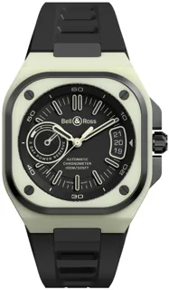 Bell & Ross Instruments BRX5R-LUM-TC/SRB Titanium and Glass fiber and Black DLC Black