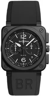 Bell & Ross Instruments BR0394-BL-CE Ceramic Black