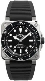 Bell & Ross BR 03-92 Diver BR03A-D-BL-ST/SRB 42mm Stainless steel Black