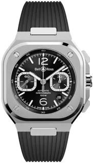 Bell & Ross BR 05 Chronograph BR05C-BLC-ST/SRB Stainless steel Black