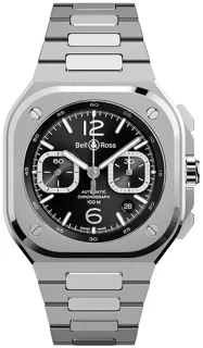 Bell & Ross BR 05 Chronograph BR05C-BLC-ST/SST 42mm Stainless steel Black