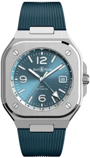 Bell & Ross Urban BR05G-PB-ST/SRB Stainless steel Blue