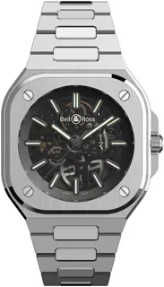 Bell & Ross BR 05 BR05A-BL-SK-ST/SST Stainless steel Skeletonized