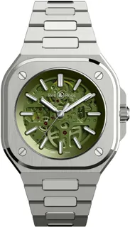 Bell & Ross Urban BR05A-GN-SKST/SST Stainless steel Green