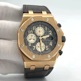 Audemars Piguet Royal Oak Offshore 26470OR.OO.A125CR.01 Rose gold Gray