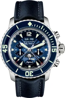 Blancpain Fifty Fathoms 5066f-1140-52b Stainless steel Blue