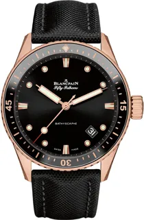 Blancpain Fifty Fathoms 5000-36S30-B52 A Sedna gold Black