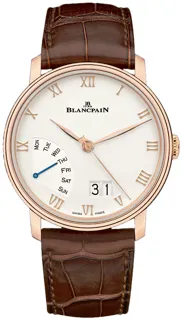 Blancpain Villeret 6668-3642-55B Rose gold Silver