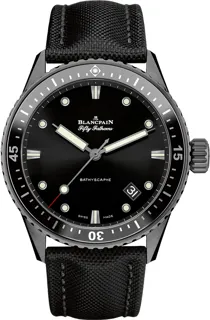 Blancpain Fifty Fathoms 5000-0130-B52A Ceramic Black