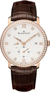 Blancpain Villeret 6606-2987-55B Red gold White