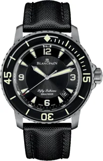 Blancpain Fifty Fathoms 5015-12B30-B52A Titanium Black