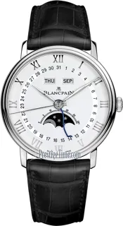 Blancpain Villeret 6654-1127-55B Stainless steel White