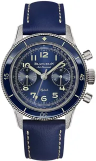 Blancpain Air Command AC03 12B40 63B Titanium Blue