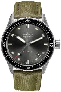 Blancpain Fifty Fathoms 5000-1110-K52A Stainless steel Grey