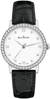 Blancpain Ultraplate 6104-4628-55A 29.2mm Stainless steel White