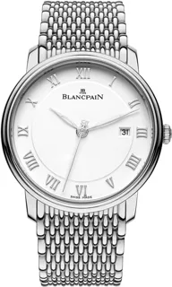 Blancpain Villeret 6651-1127-MMB Stainless steel White