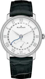 Blancpain Villeret 6653Q-1127-55B 40mm Stainless steel White