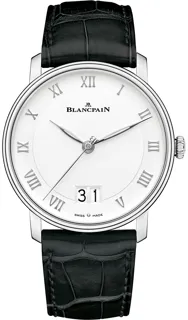 Blancpain Villeret 6669-1127-55B 40mm Stainless steel White