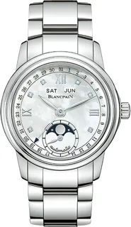 Blancpain Quantième Complet 2360 1191A 71A Stainless steel White