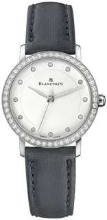 Blancpain Villeret 6102-4628-95A Stainless steel White