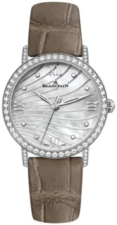 Blancpain Ultraplate 6104-4654-55A Stainless steel White