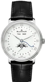 Blancpain Villeret 6264-1127-55B Stainless steel White