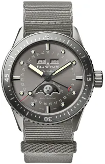 Blancpain Bathyscaphe Quantième Complet Phases de Lune 5054 1210 NAGA Titanium Gray