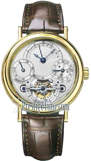 Breguet Tourbillon 3757BA/1E/9V6 39mm Yellow gold Silver