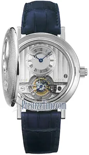 Breguet Tourbillon 1801bb/12/2w6 40.5mm White gold Silver