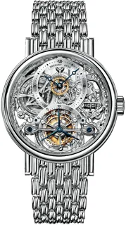 Breguet Tourbillon 3355PT/00/PA0 35.5mm Platinum Silver