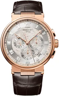 Breguet Marine 5527BR/12/9WV Rose gold Silver