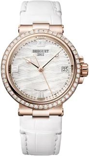 Breguet Marine 9518BR/52/984/D000 Rose gold Mother of Pearl