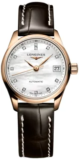 Longines Master Collection L2.128.8.87.3 Rose gold White